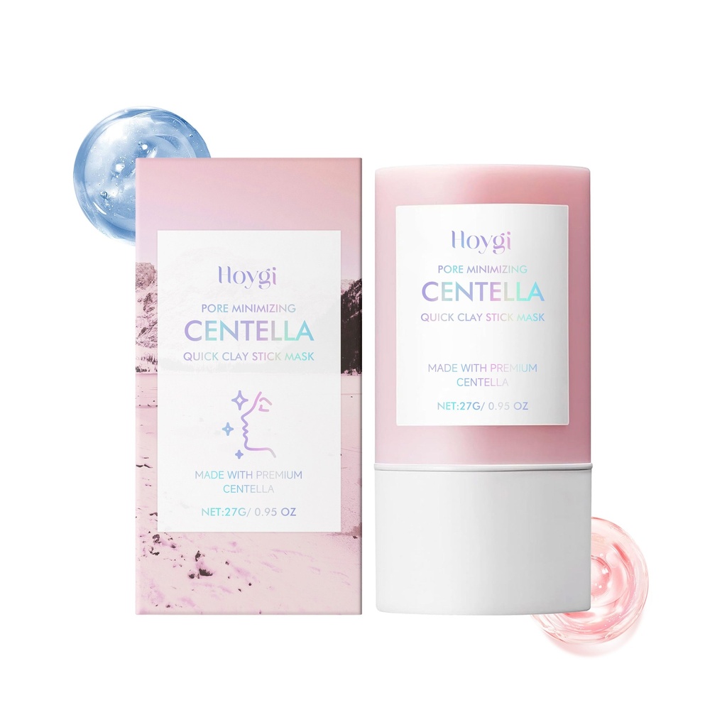 Que mặt nạ đất sét Centella Hoygi, cung cấp độ ẩm và làm dịu làn da mặt khó chịu