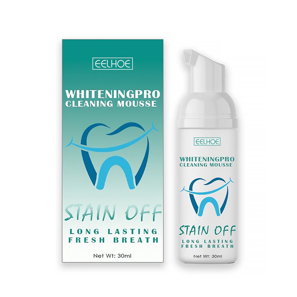 EELHOE Kem đánh răng làm trắng răng, làm sạch vết ố răng, làm sạch sâu, hơi thở thơm mát, kem đánh răng làm trắng