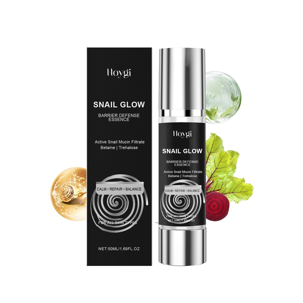 Essence cấp ẩm ốc sên Hoygi, nuôi dưỡng và âu yếm làn da mặt một cách nhẹ nhàng với độ ẩm tinh tế và sự ẩm ướt