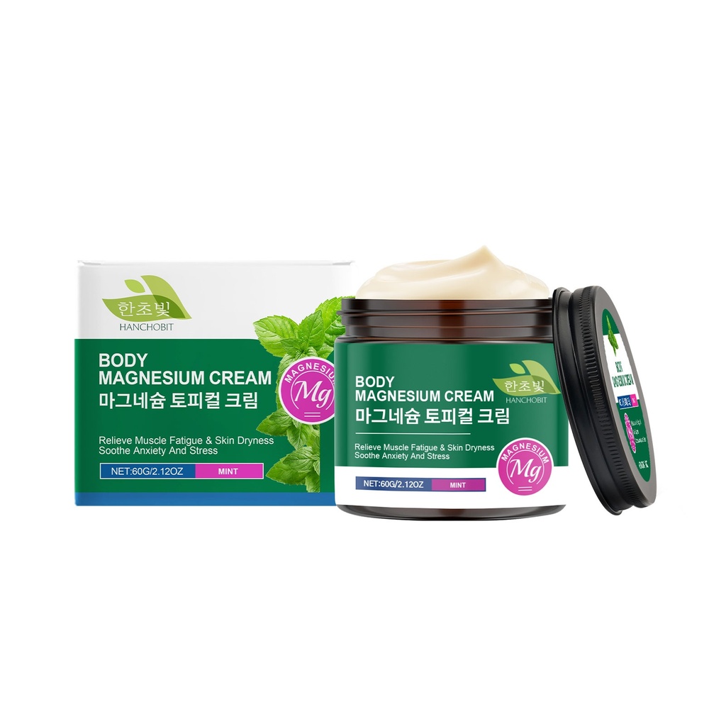 Kem Chăm Sóc Magie HANCHOBIT Hương Bạc Hà, Làm Dịu, Dưỡng Ẩm Lâu Dài, Cải Thiện Sự Thư Giãn Cơ Bắp Hàng Ngày