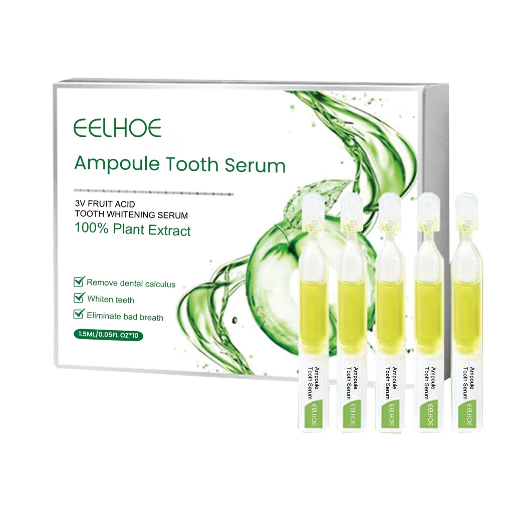 EELHOE Serum Trắng Răng Để Xóa Vết Bẩn, Mùi Hôi, Làm Trắng Răng