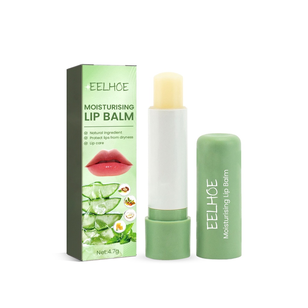 EELHOE Son Aloe, Giảm Nếp Nhăn Môi, Bảo Vệ và Dưỡng Ẩm Môi