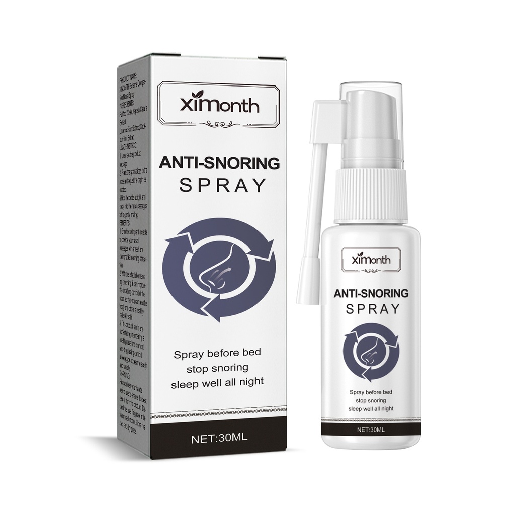 Ximonth Xịt Mũi Ngăn Ngáy Đêm Cho Tắc Nghẽn Mũi Và Ngáy