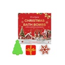 Bộ bóng tắm Giáng Sinh OceAura, Bóng Tắm Màu Sắc, Bọt Tắm Dưỡng Ẩm, Hoa, Hương Thơm Bền Lâu