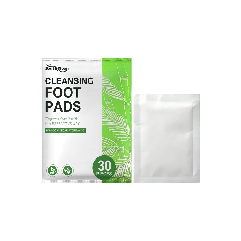 Miếng Dán Làm Sạch Chân South Moon (30 miếng) Làm Sạch Sâu Cơ Thể, Cung Cấp Chăm Sóc Chân, Dưỡng Ẩm, Giảm Cân, Sửa Chữa và Định Hình Miếng Dán