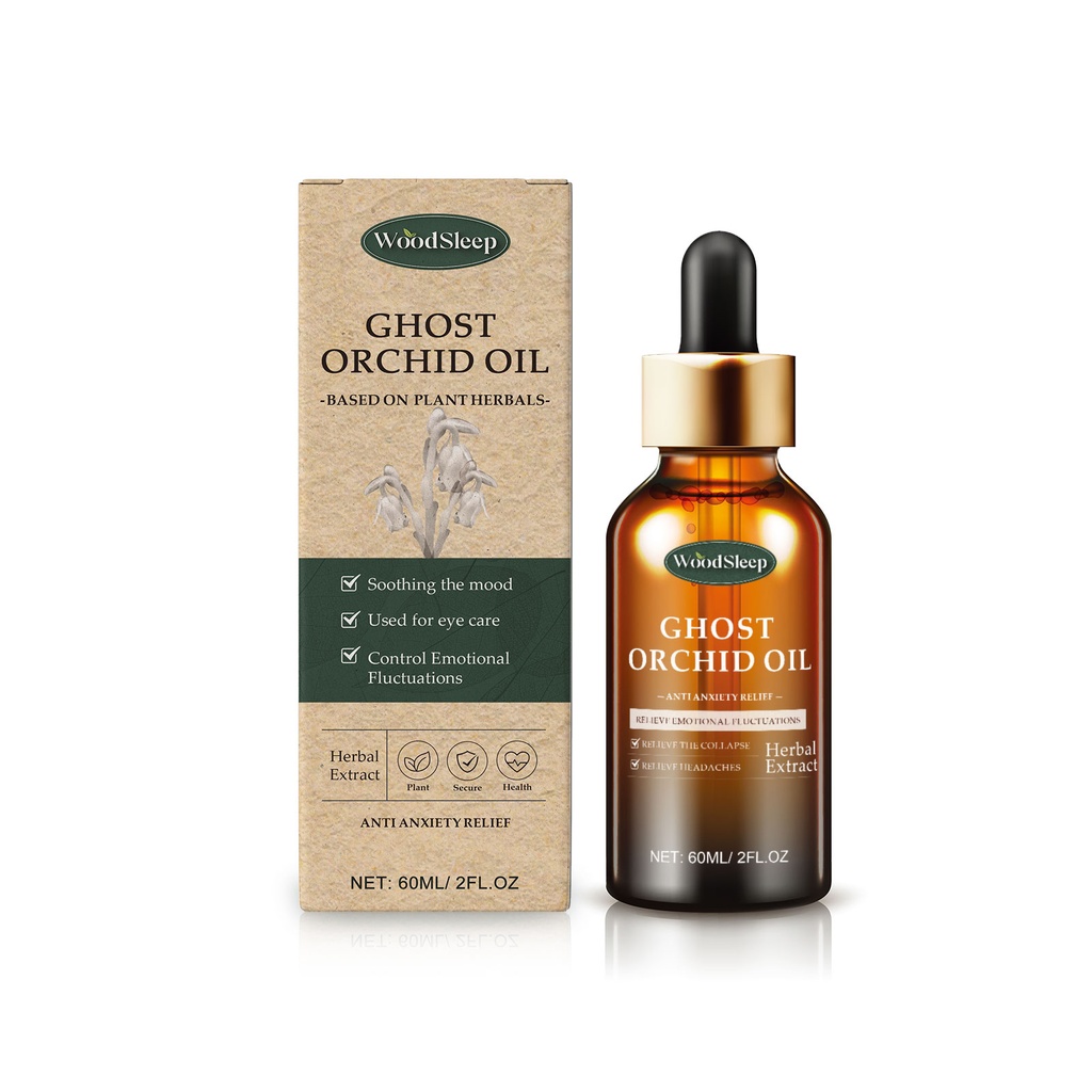 Dầu hồi sinh ngủ Woodsleep Ghost Orchid, cung cấp độ ẩm và làm mềm da, tạo ra không khí ngủ thoải mái