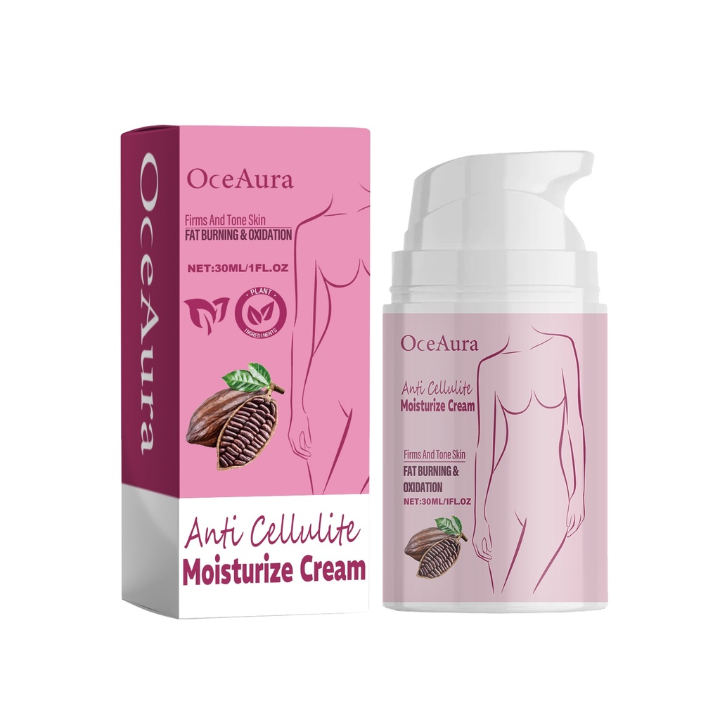 Kem Dưỡng Ẩm Chống Cellulite OceAura, Làm Chặt Đùi, Bụng Để Tạo Dáng Cong Hình Kem Dưỡng Ẩm Cho Cơ Thể