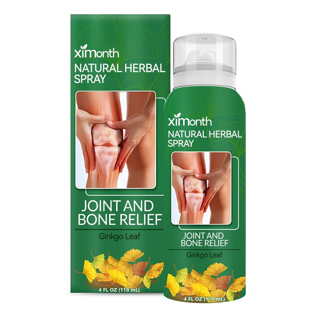 Ximonth Xịt Thảo Dược Tự Nhiên, Giảm Đau Bàn Tay, Cổ Tay, Chân, Gối, Sưng Tấy, Cơ Bắp Đau và Xương