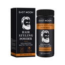 East Moon Matte Styling Powder, Fluffy Hair Quality Control Oil Refreshing Long-Lasting Natural Styling Matte Hair Powder