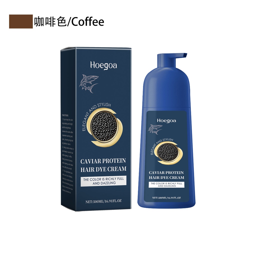 Kem dưỡng tóc protein caviar Hoegoa là sản phẩm chăm sóc tóc nhẹ nhàng, bổ dưỡng, dễ tạo màu, chiết xuất từ thực vật