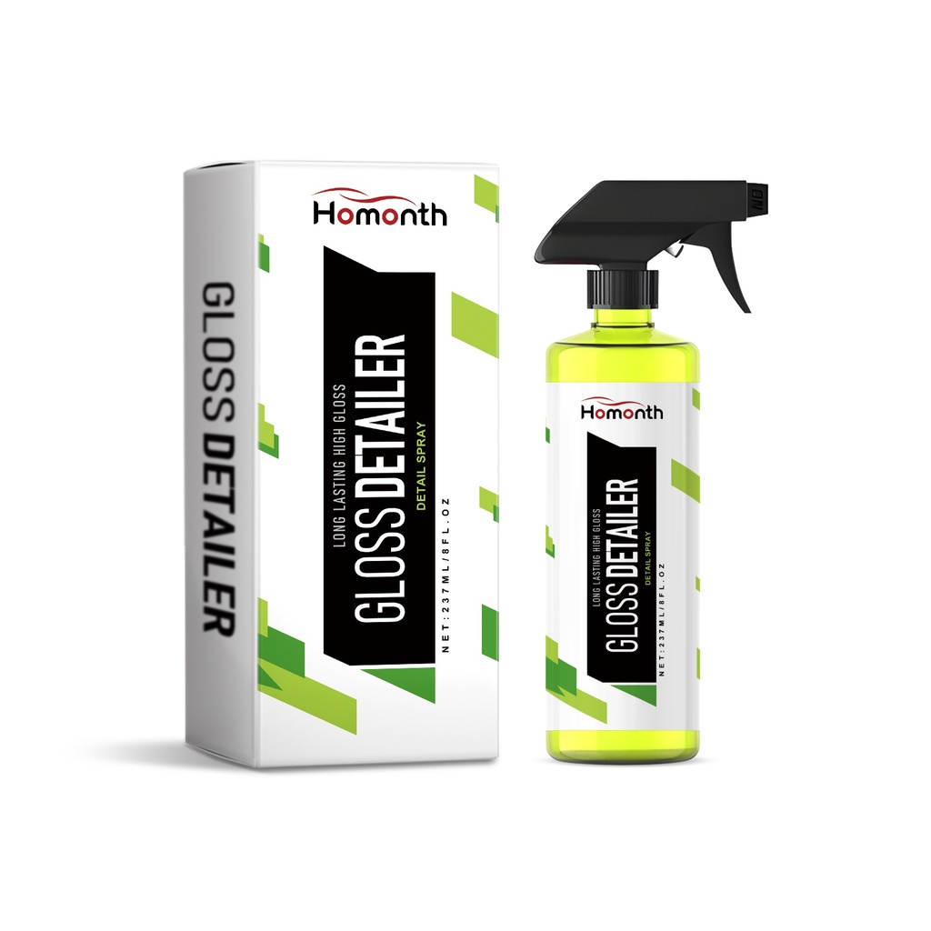 Xịt bóng chi tiết phụ tùng ô tô Homonth Chăm sóc sơn xe Chăm sóc nội thất Chống bẩn Sửa chữa Bảo trì Ô tô Xịt đánh bóng