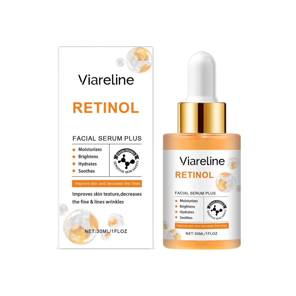Viareline Essence Làm Sáng Da Mặt Retinol Dưỡng Ẩm, Làm Sáng Da Mặt