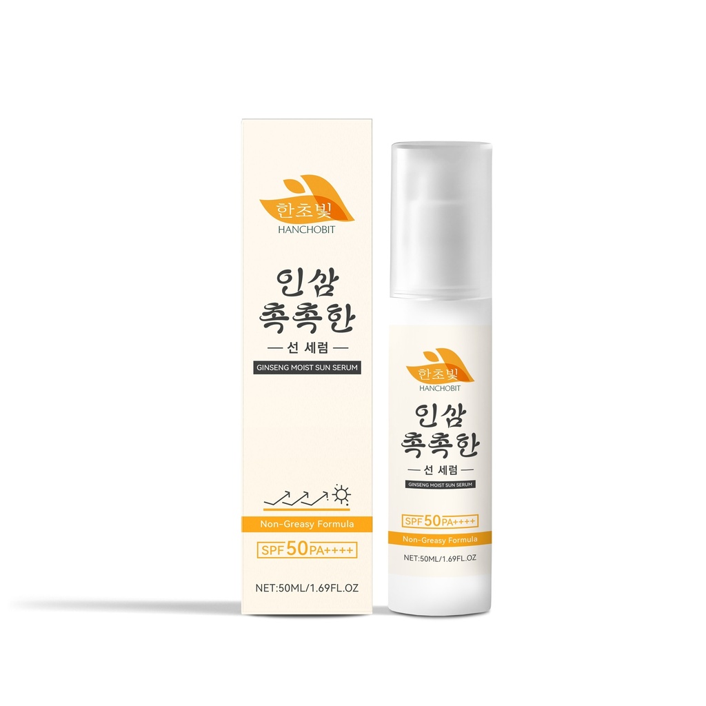 HANCHOBIT Essence Bảo Vệ Dưỡng Ẩm Ngoài Trời Nhẹ Nhàng, Tươi Mát, Không Dính, Bảo Vệ Hàng Ngày