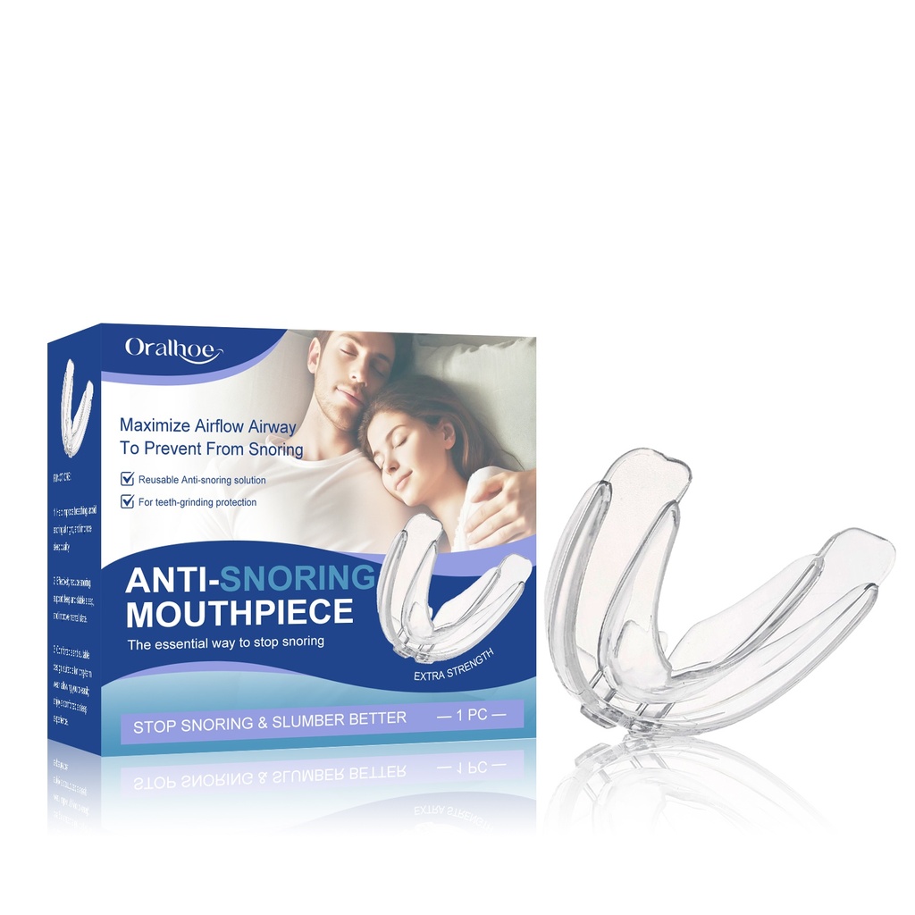 Bộ niềng răng ngăn ngừa tiếng ngáy Oralhoe, thiết kế thoải mái để bảo vệ chất lượng giấc ngủ