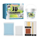 Mô hình kỷ niệm làm bằng tay 3D Dowmoo, Lễ hội tình nhân, Thủ công tự chế, Quà tặng thạch cao tay và chân