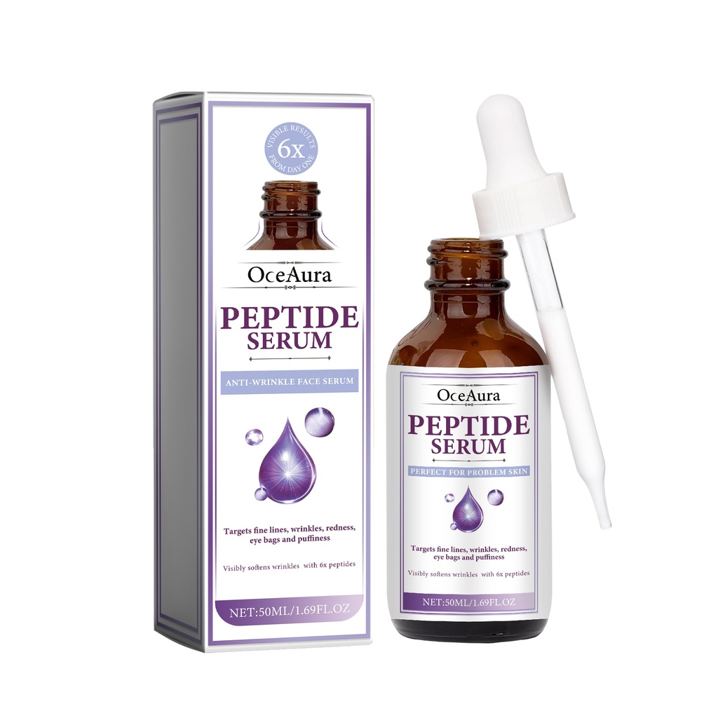 Tinh chất peptide OceAura cung cấp dinh dưỡng cho da, cải thiện da khô, nâng cao độ đàn hồi và giữ ẩm