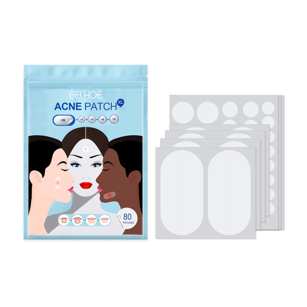EELHOE Miếng Dán Mụn, Chất Hydrocolloid Không Nhìn Thấy Chống Mụn Và Miếng Dán Chống Nước