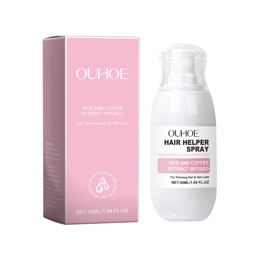 OUHOE  Xịt Tóc Dưỡng Ẩm Cho Follicles Tóc, Bảo Vệ Tóc, Dưỡng Ẩm Da Đầu, Cung Cấp Độ Ẩm Và Làm Mượt Tóc Spray