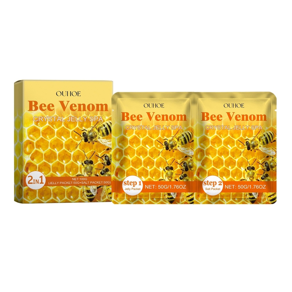 Dòng sản phẩm Tẩy tế bào chết chân Ouhoe, Làm mềm da chân, Cung cấp độ ẩm, Làm mới và Cải thiện làn da thô ráp