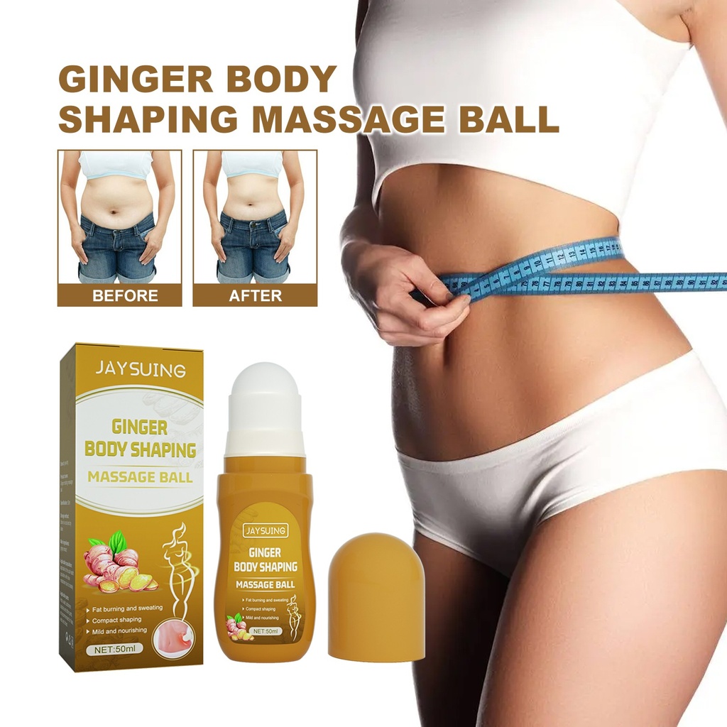 Bóng Massage Giảm Cân Gừng Jaysuing, Tạo Hình Tăng Cường Làm Rắn Chắc Da