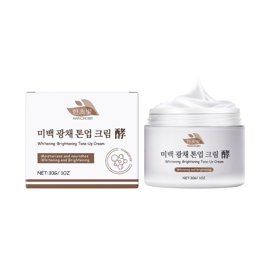 HANCHOBIT Kem Làm Sáng Da Mặt Làm Sáng Và Làm Tối Da Với Dầu Ôliu Dưỡng Ẩm