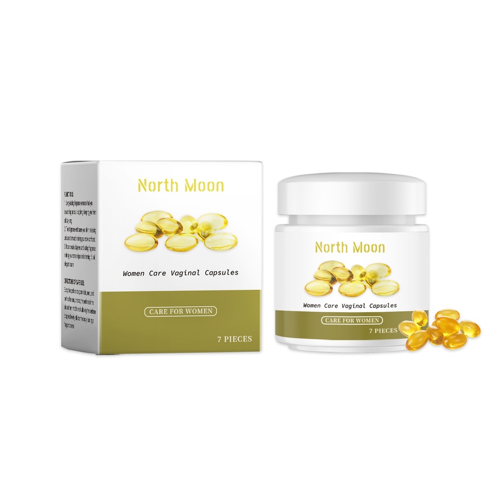 Viên nang chăm sóc cơ thể North Moon, làm săn chắc nhẹ nhàng và cấp ẩm, miếng dán làm đẹp cơ thể cho người lười biếng