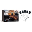 Máy sưởi Rayhong Một kéo năm tấm sưởi ấm, máy sưởi đa năng, chống đóng băng và tan chảy tuyết, ấm áp và ấm áp