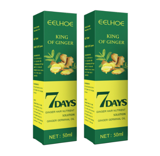 EELHOE Giải Pháp Tăng Trưởng Tóc Từ Nước Gừng, Tăng Cường Tóc Và Xoa Lượt Da Đầu, Giải Pháp Chữa Trị Tóc Bị Tổn Thương