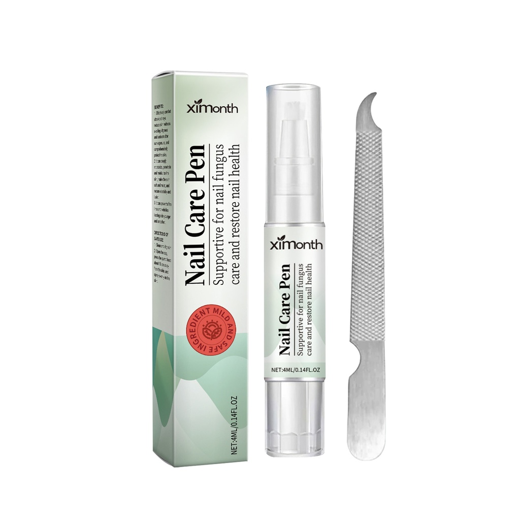 Bút Chăm Sóc Móng Tay Ximonth Màu Xám Bảo Vệ và Dinh Dưỡng Cho Móng Tay Xám, Móng Sáng và Móng Ngón Chân Dày