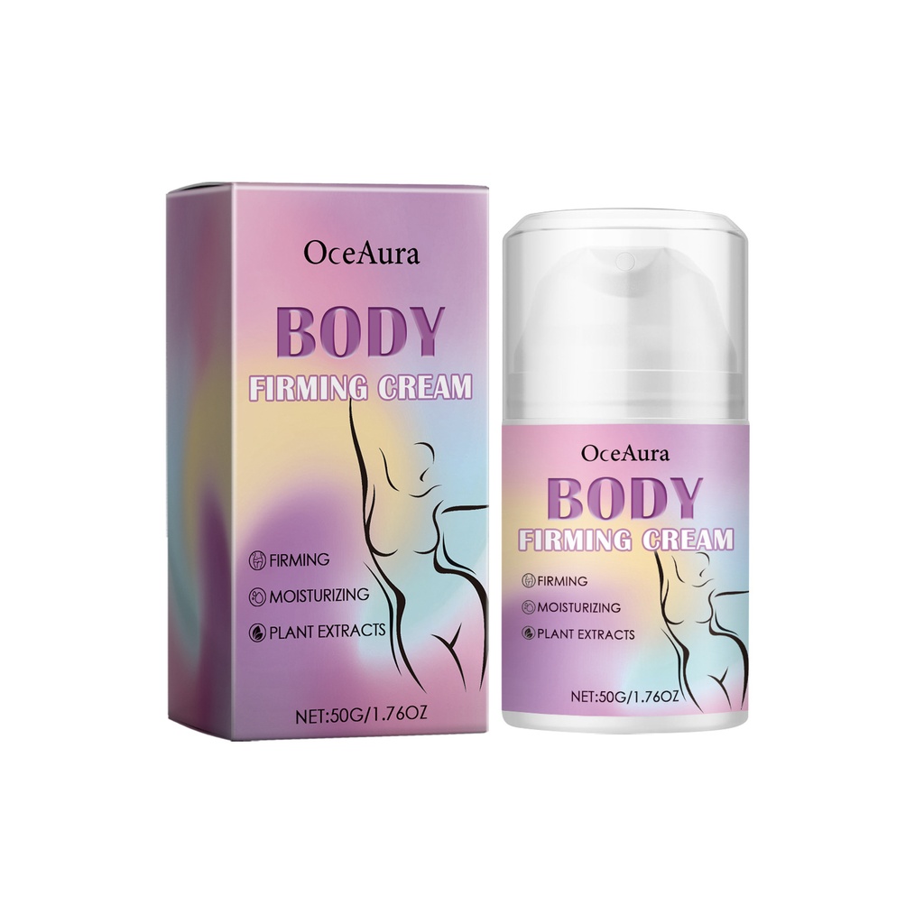 Kem điều trị giảm béo OceAura Shape, chăm sóc cơ thể nâng đỡ và kéo lên, kem massage bổ dưỡng cho cơ thể