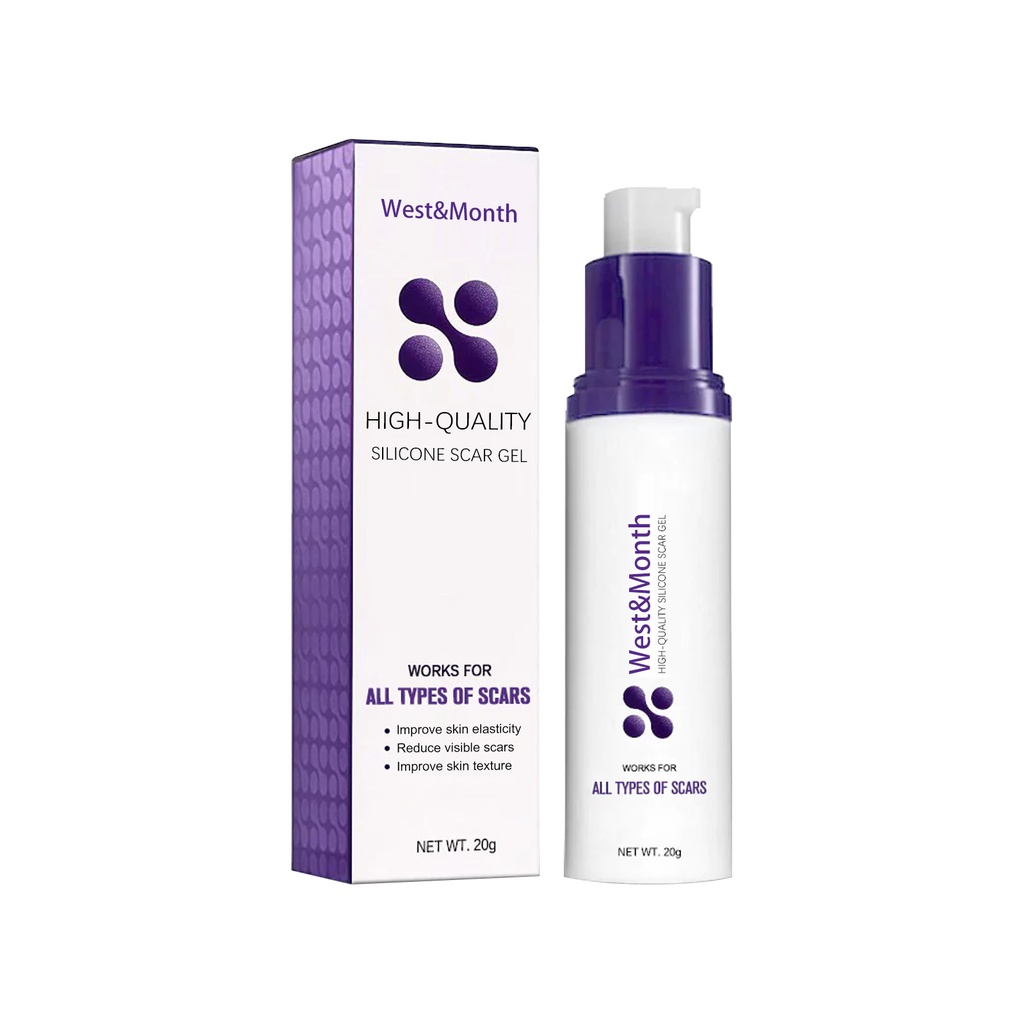Gel Sẹo Silicon Cao Cấp West&Month, Kem Chăm Sóc Da Làm Sáng Sẹo Mụn
