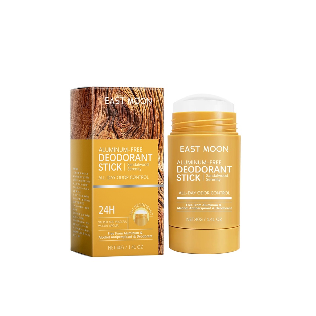 Thanh nước hoa nách East Moon, nước hoa tự nhiên cho cơ thể làm sạch làn da khô, que nách di động hàng ngày