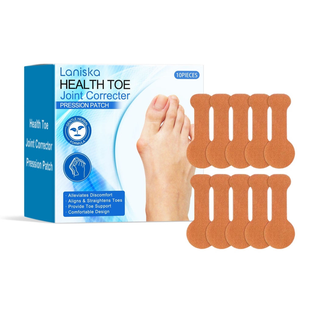 Miếng dán chăm sóc khớp ngón chân Laniska mang lại sự thoải mái lâu dài hàng ngày, bảo trì nhẹ nhàng, băng bó chăm sóc di động