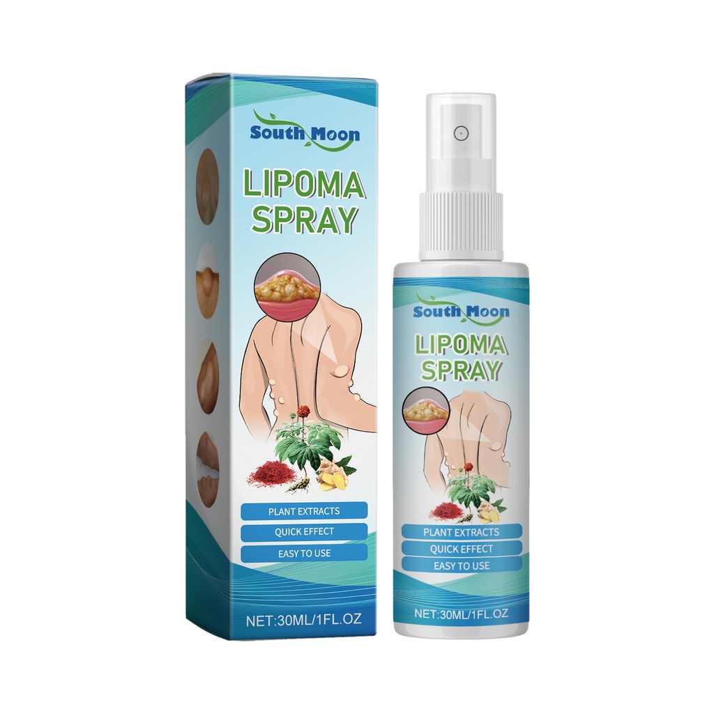Xịt Lipoma South Moon, điều trị thông động mỡ dưới da của cơ thể để giảm cục và khối