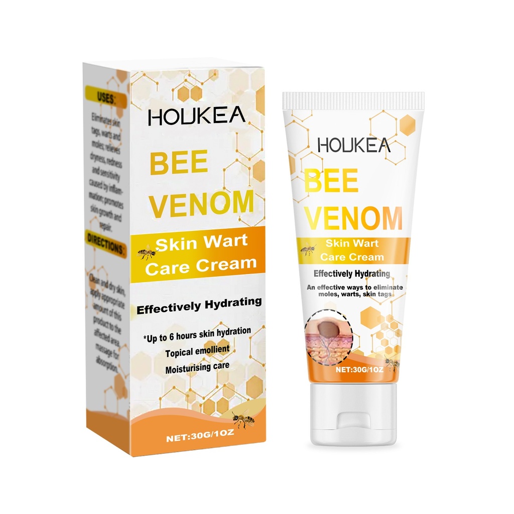 Kem dưỡng làm mềm da với nọc ong Houkea, Làm sạch hàng ngày, Kem dưỡng ẩm mềm mại