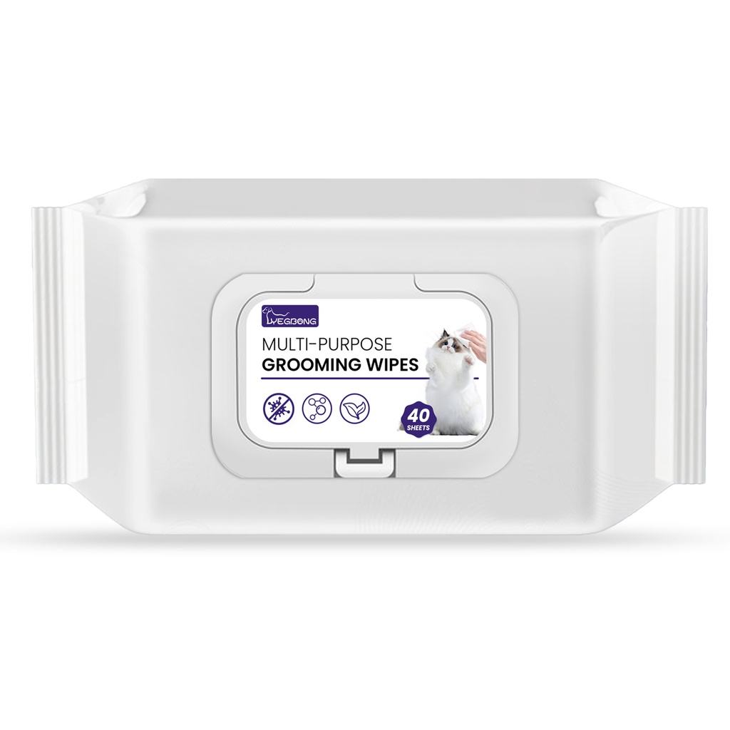 Khăn Ướt Thú Cưng Yegbong Vệ Sinh Thân Hình Vật Nuôi Khử Mùi Làm Sạch Vết Bẩn Mắt