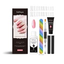 Eelhope Bộ Dụng Cụ Móng Tay Mở Rộng Crystal Keo Móng Tay Kiểu Dáng Đơn Giản Mô Hình Ba Chiều Tự Nhiên