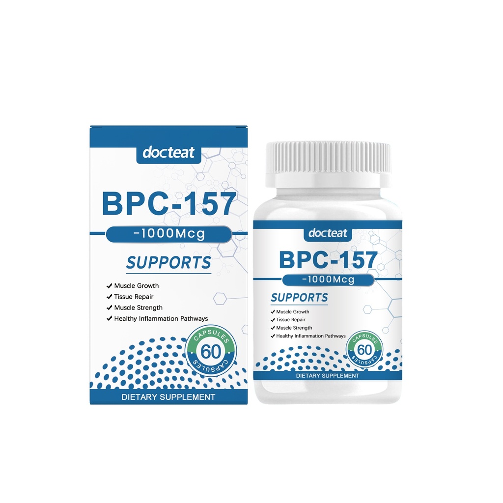 Viên nang bổ sung BPC-157 Docteat chăm sóc dinh dưỡng cơ thể.