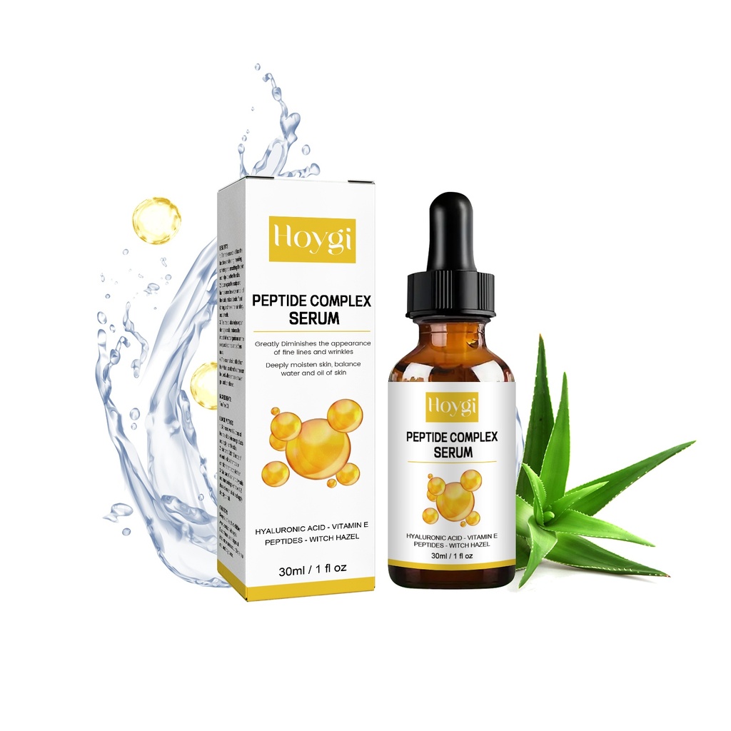 Serum Phức Hợp Peptide Hoygi, Cải Thiện Da Khô Cung Cấp Độ Ẩm Chống Lão Hóa Làm Nhạt Vết Nám