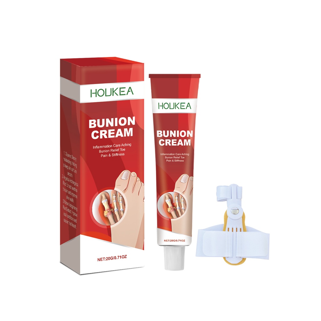 Kem ngón cái thảo dược Houkea, kem massage bảo vệ, phục hồi và nuôi dưỡng mềm mại cho cơ thể và chân