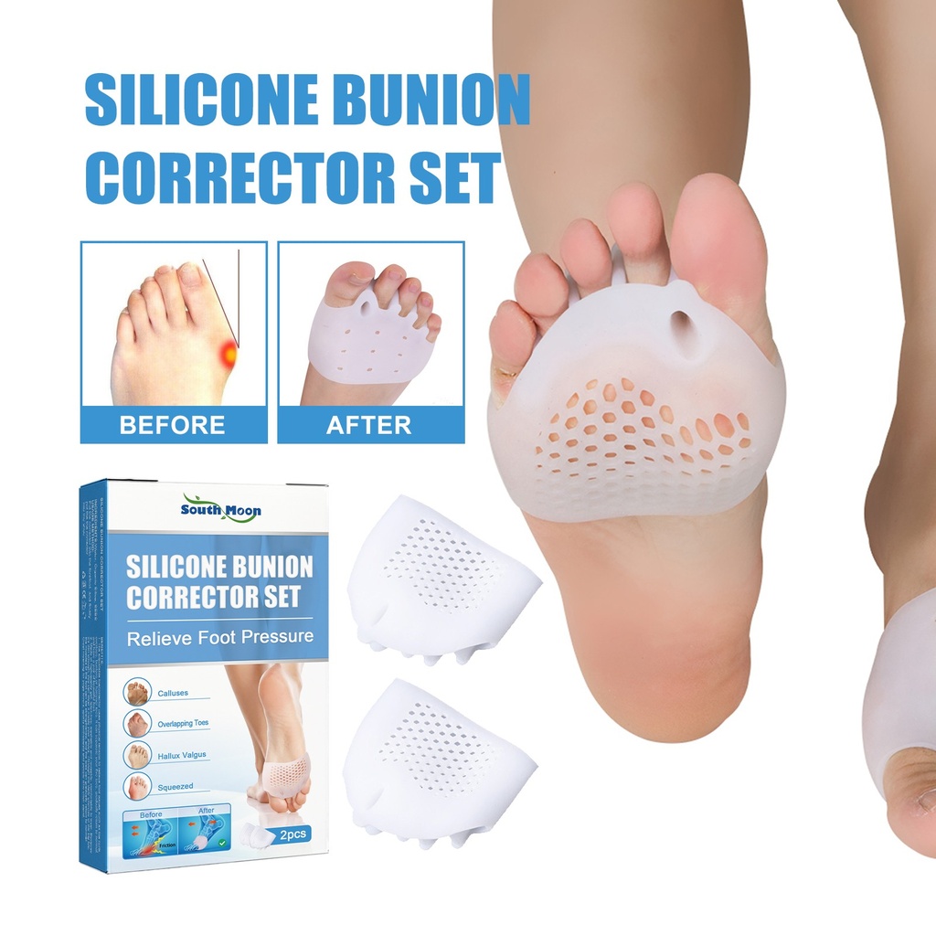 Bộ điều chỉnh Bunion Silicone South Moon, Điều chỉnh valgus ngón cái, Ngăn cách ngón chân, Chăm sóc lòng bàn chân