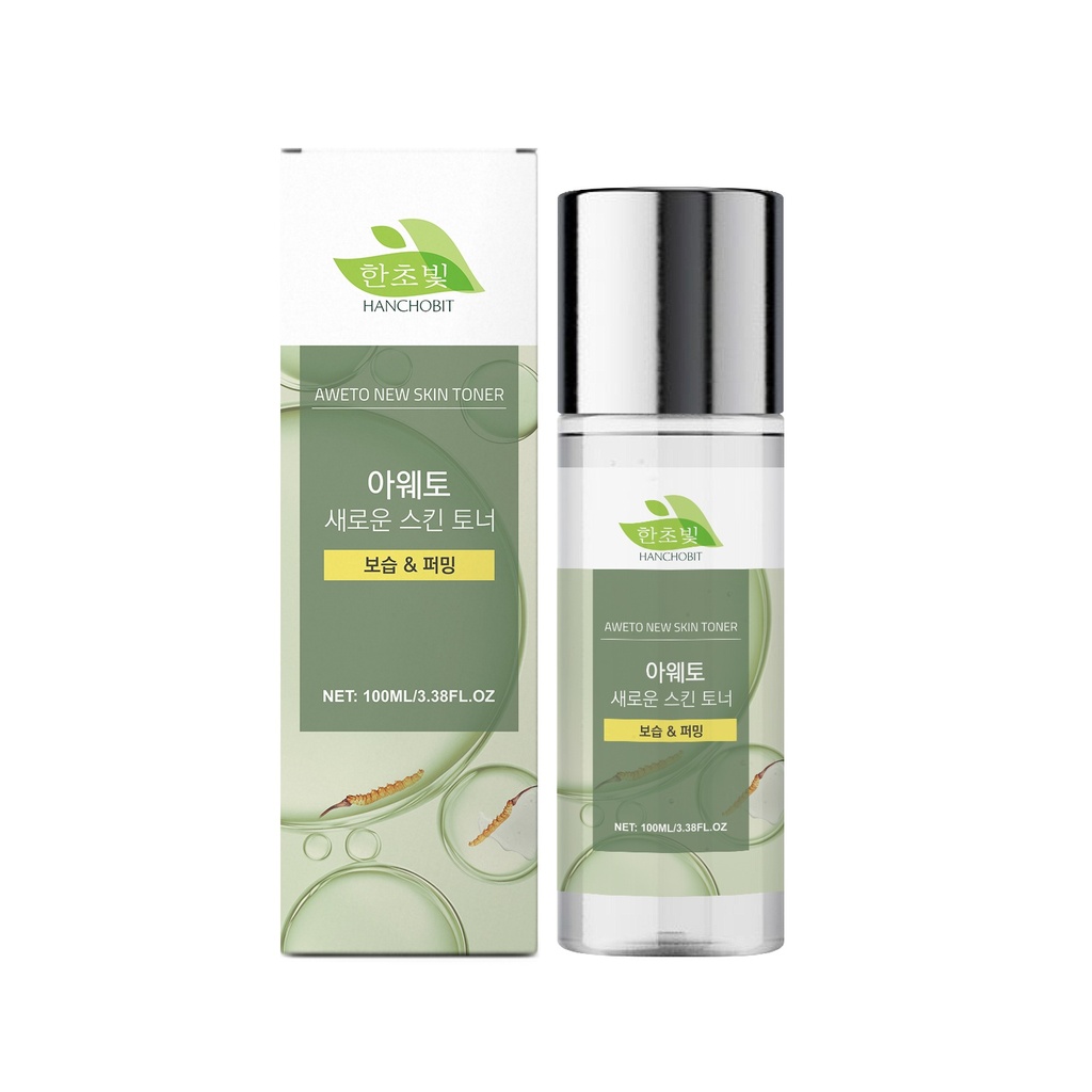 HANCHOBIT Nước Cân Bằng Giảm Nhăn Cung Cấp Độ Ẩm Sâu, Căng Bóng, Làm Mịn Và Sáng Da