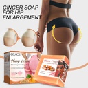 Xà phòng nâng đỡ mông EELHOE Ginger, cung cấp độ ẩm và nâng cơ thể tạo hình