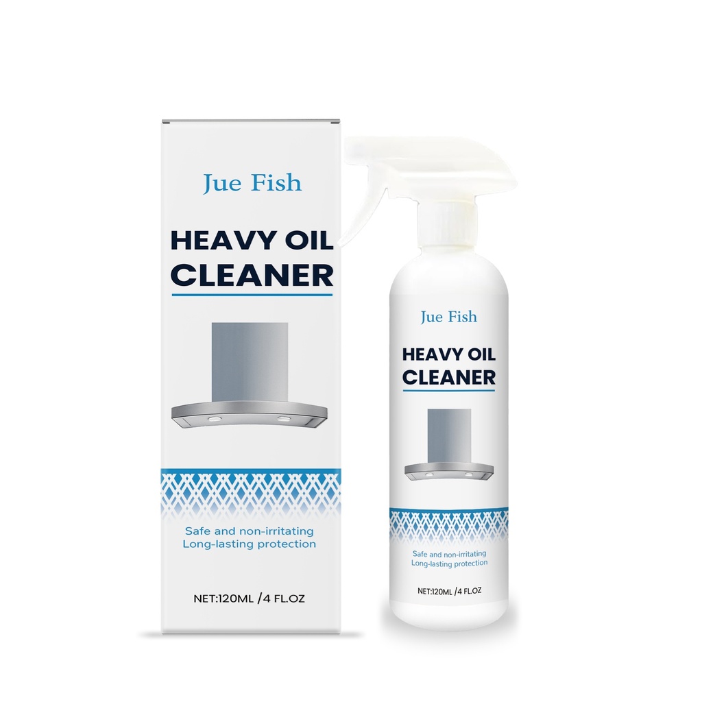 Nước lau đa năng Jue Fish, Làm sạch các vết dầu mỡ, Nước lau bếp