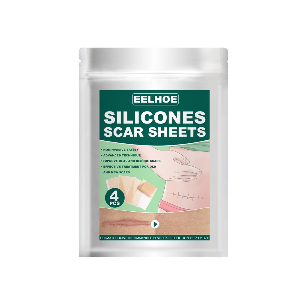 EELHOE Băng Dán Sửa Chữa Silicone, Làm Mờ Vết Thương Băng Dán Sửa Chữa Da Trong Suốt