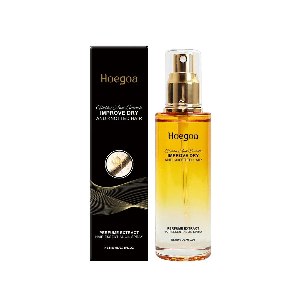 Hoegoa Dầu Essence Chăm Sóc Tóc Mượt, Nuôi Dưỡng Nhẹ Nhàng Các Lớp Tóc Mượt Mà Và Cung Cấp Sự Tươi Mát Cho Việc Chăm Sóc Tóc Hàng Ngày