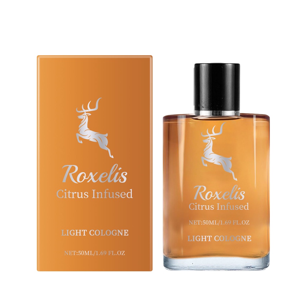 Roxelis Nước Hoa Cologne Cam (Tangerine) Hương Tự Nhiên Tươi Mát Nhẹ Nhàng Thanh Lịch Thời Thượng Bền Mùi