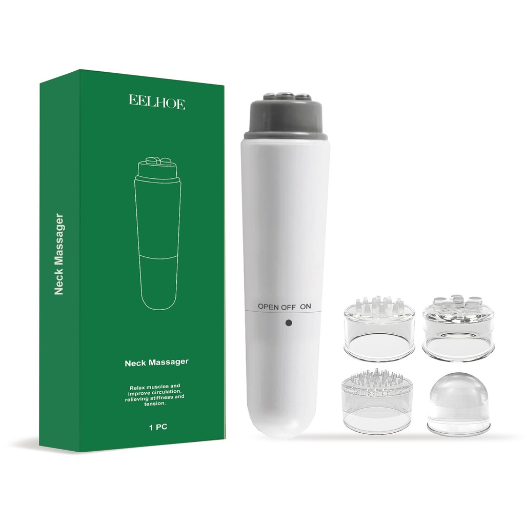 Máy Massage Da Cổ EELHOE Cải Thiện Cảm Giác Không Thoải Mái Ở Vai Và Cổ, Tăng Cường Sinh Lực, Máy Massage Mềm Giúp Căng Da.