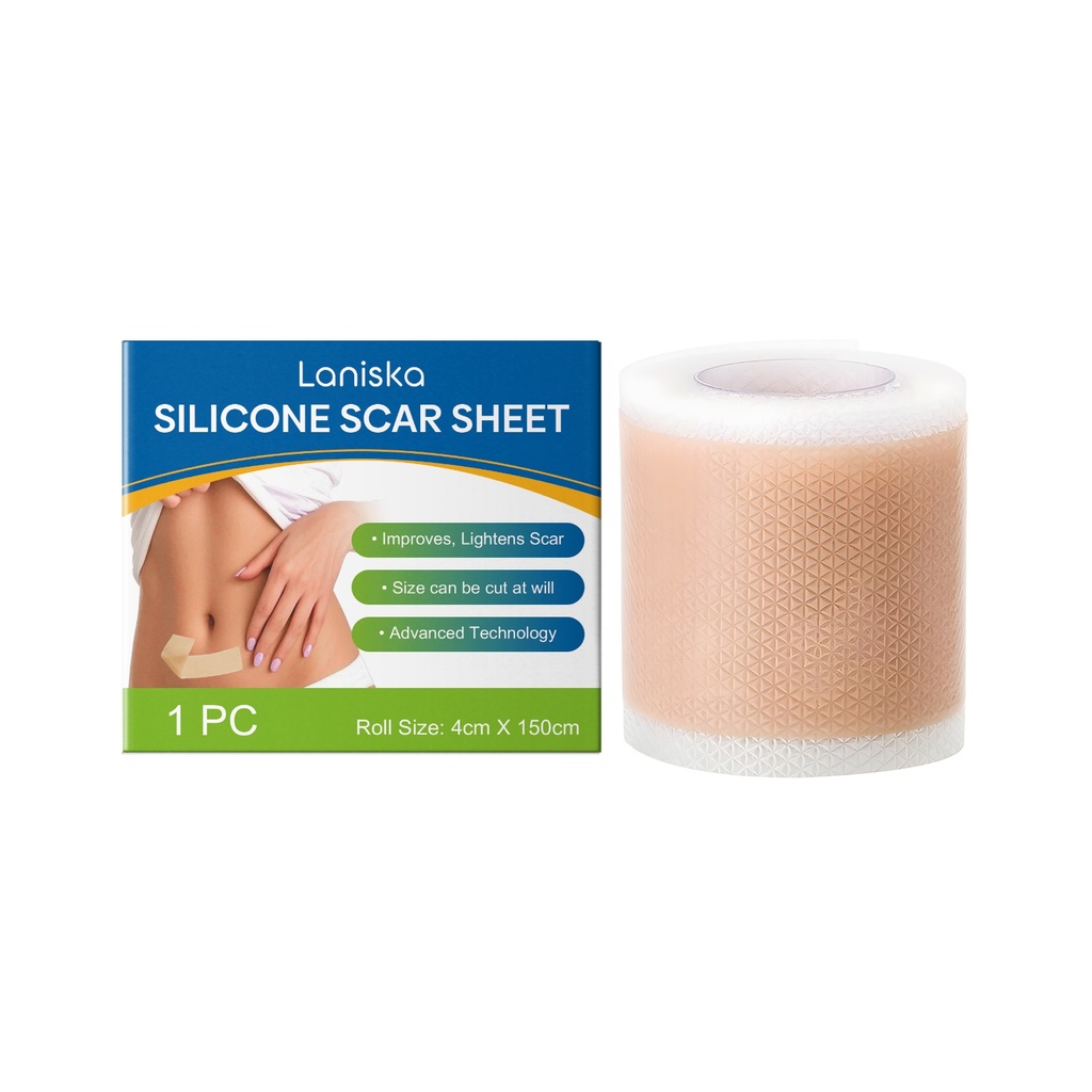 Băng keo chăm sóc da silicone Laniska, cung cấp bảo vệ hàng ngày cho làn da, thoáng khí, thoải mái, bổ dưỡng và chăm sóc