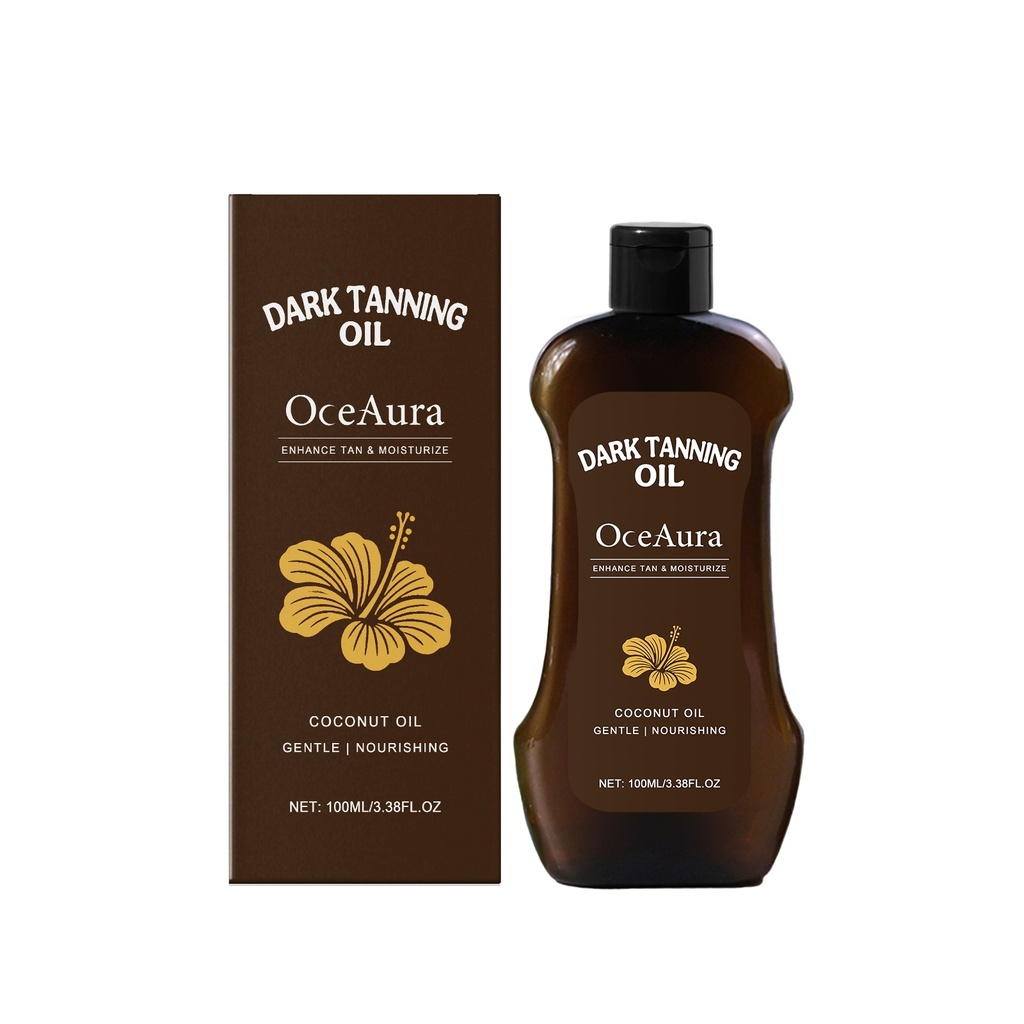 Dầu Dưỡng Đen Dưỡng Ẩm Cơ Thể OceAura Nuôi Dưỡng và Cung Cấp độ Ẩm cho Da Tạo ra Ánh Sáng Nâu Tự Nhiên
